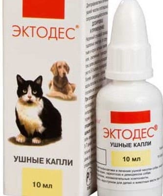 Капли от ушного клеща для собак – 25 препаратов