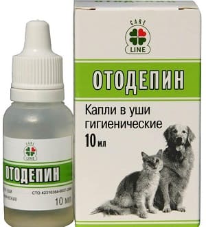 Капли от ушного клеща для собак – 25 препаратов
