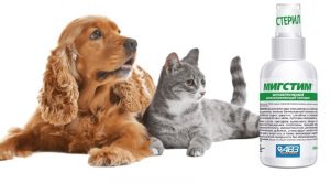 Мигстим спрей для животных